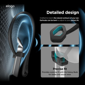 elago hooks beside ruler showing size and scale benefit informed purchase decision