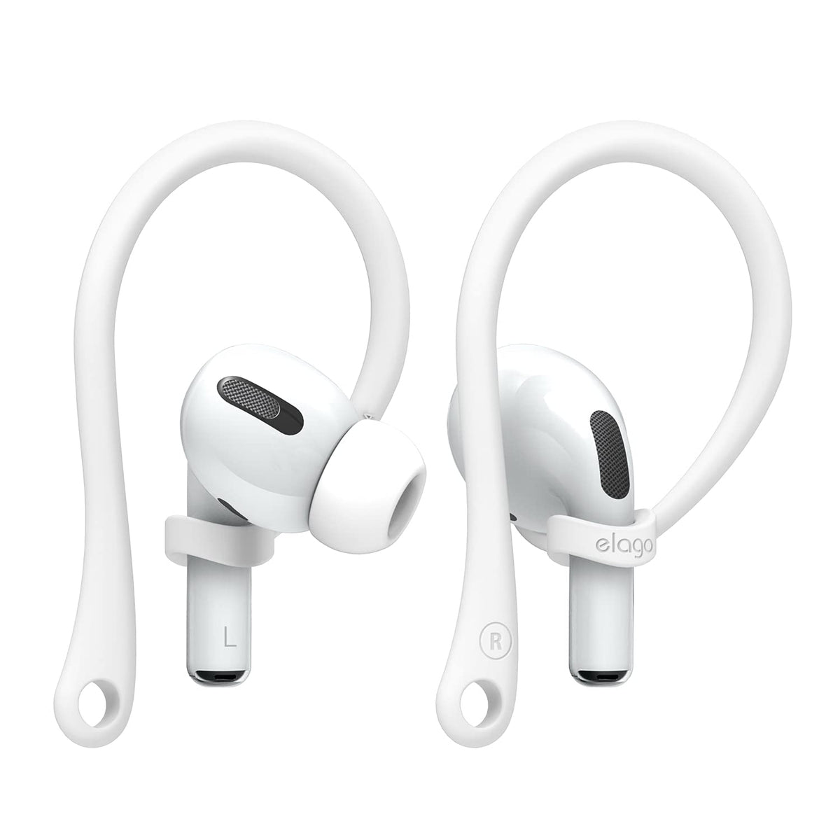 Elago EarHooks secure-fit on AirPods Pro during workouts