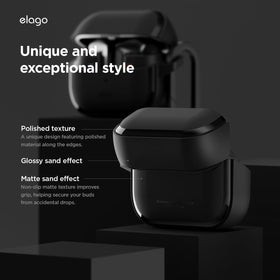 elago open top view showing access to earbuds and charging ports