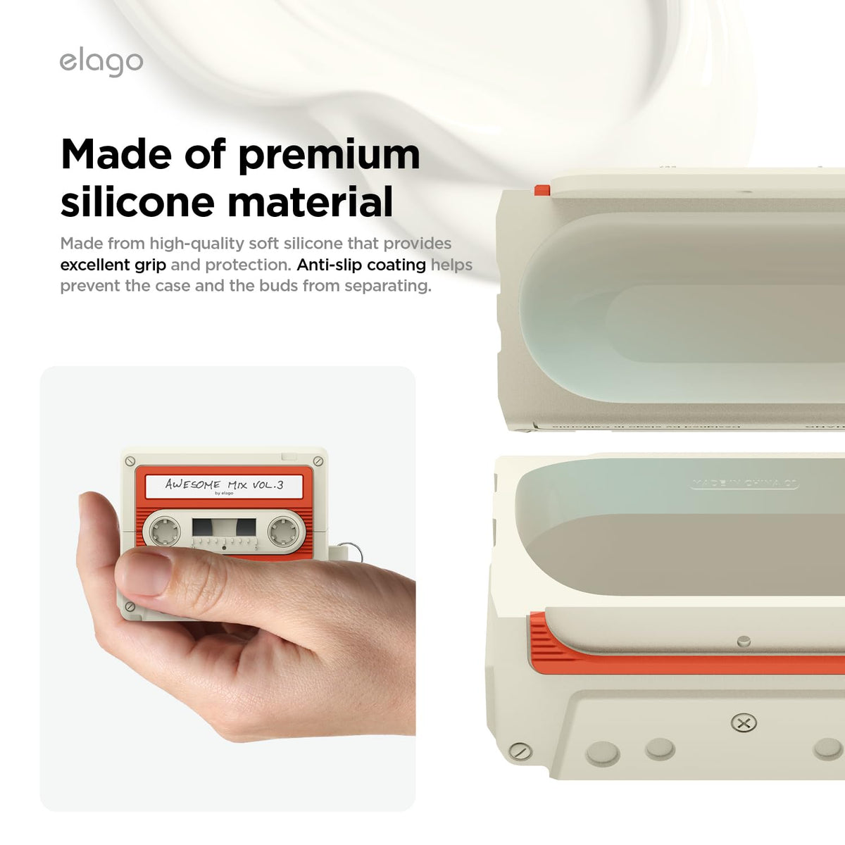 elago silicone protection surface demonstrating durable daily-use shielding