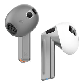 Elago Galaxy Buds 3 ear tips cover dark gray with anti-slip grip.