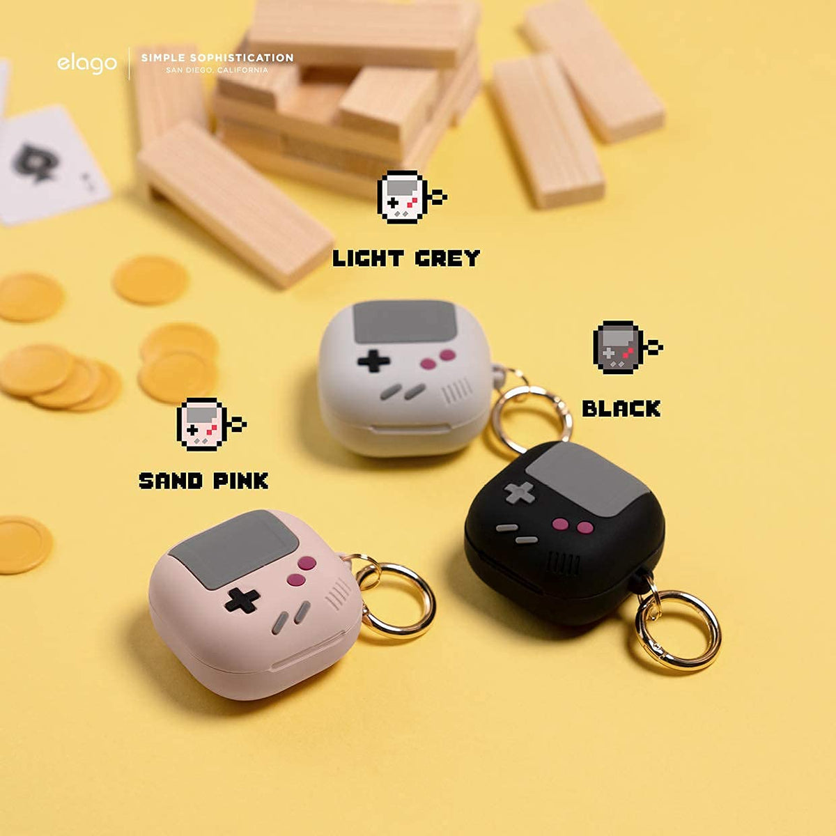elago GB5 adhesive gel tape pack included for secure attachment benefit