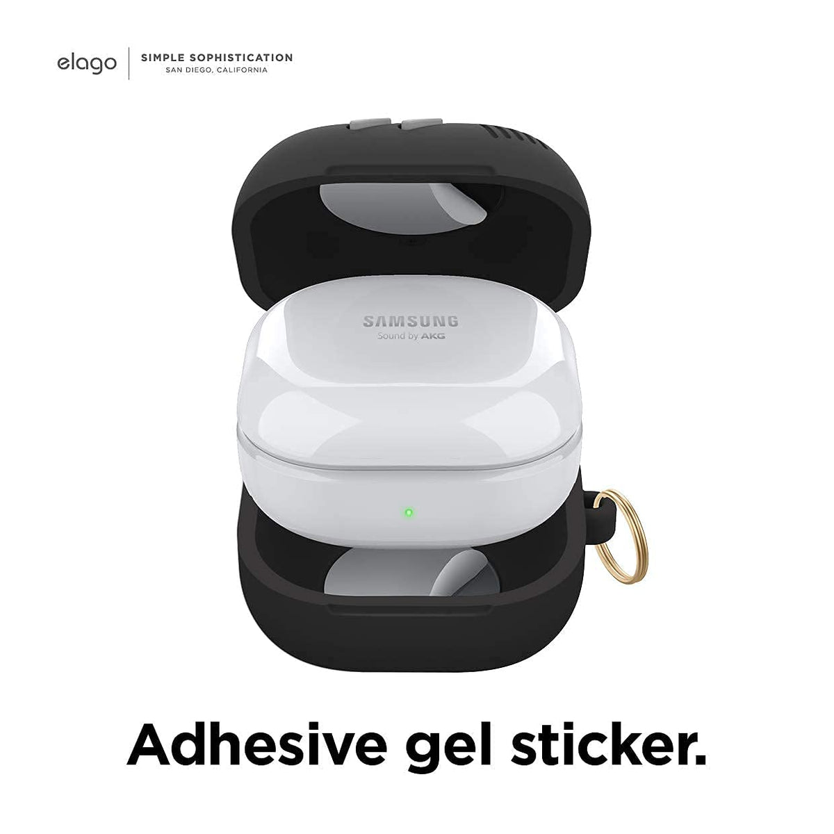 elago GB5 held between fingers to show scale and portability benefit