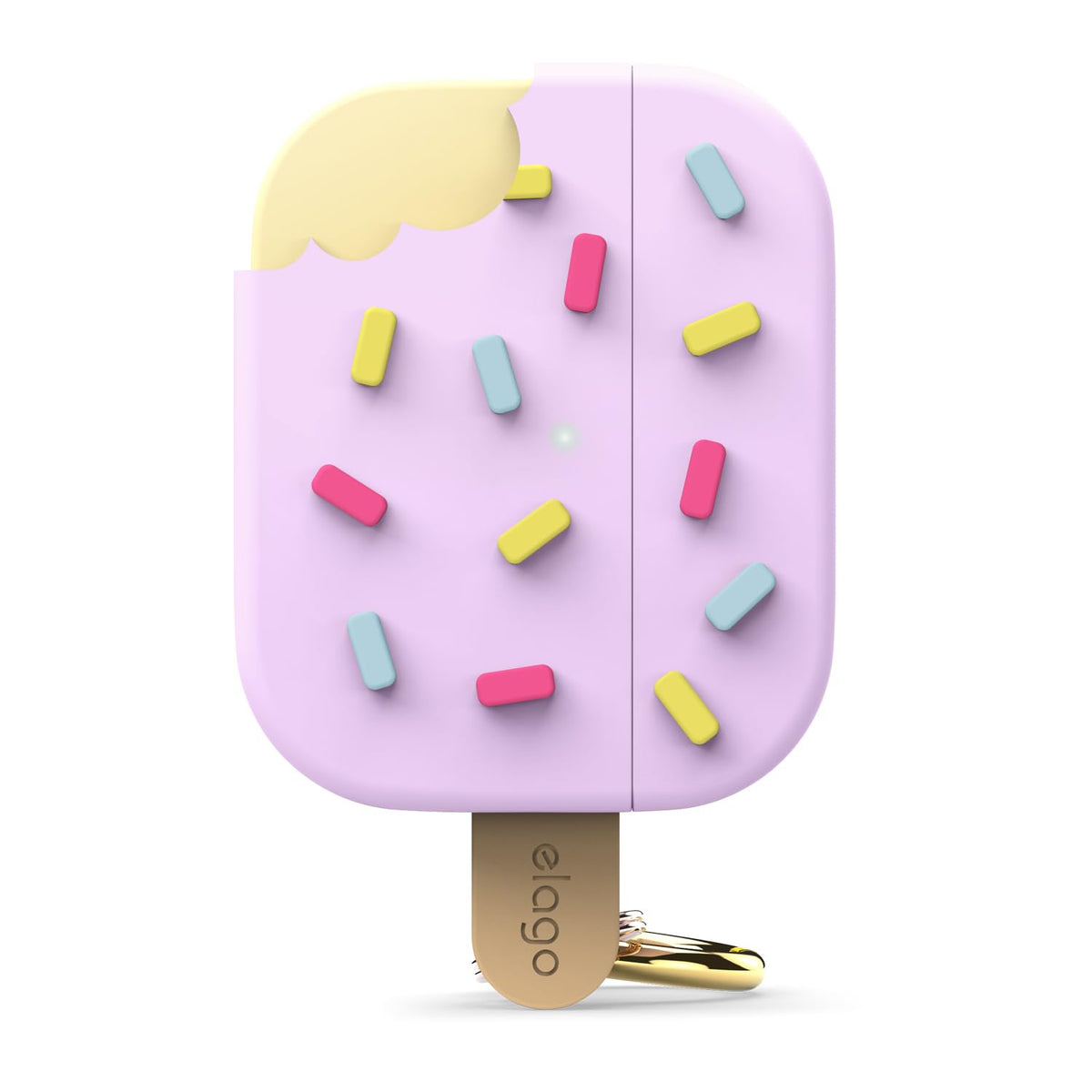 elago Ice Cream Case front view showing snug fit and playful blueberry color for reliable protection