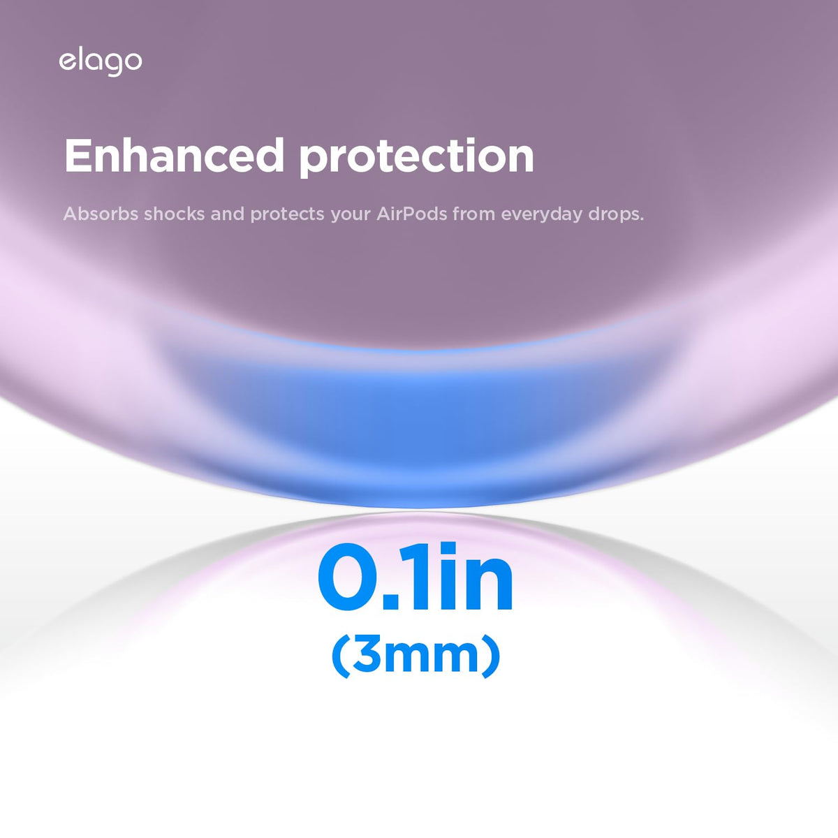 elago Ice Cream Case silicone texture close-up showing soft, grippy material for secure handling