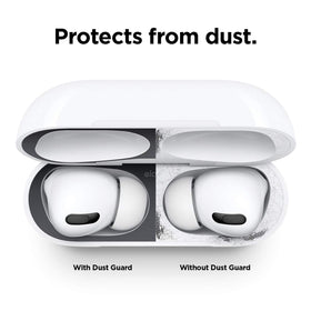 elago angled view of Dust Guard in case demonstrating preserved fit