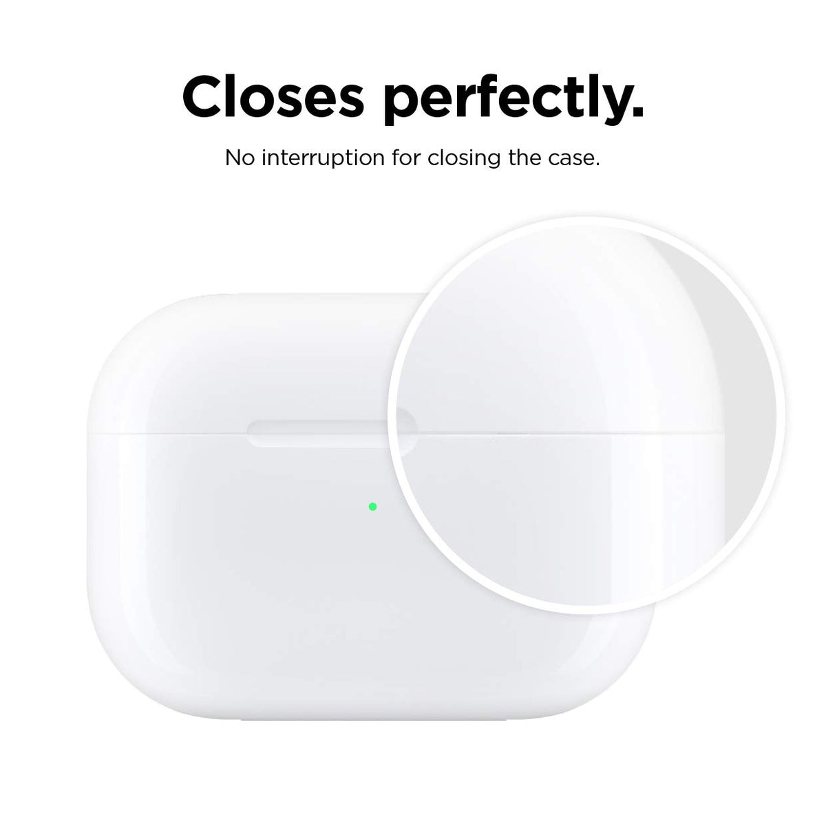elago lifestyle scene with AirPods Pro on desk showing refined protection