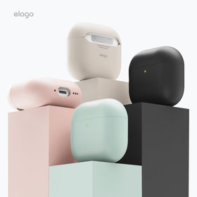 Elago Liquid Hybrid AirPods 4, easy-clean surface, quick wipe-down