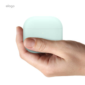 Elago Liquid Hybrid AirPods 4, soft-grip finish, reduces slips