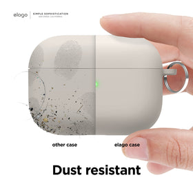 elago keychain attached to case showing carry convenience benefit