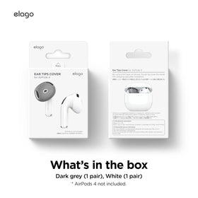 elago packaging shows dark grey and white color options