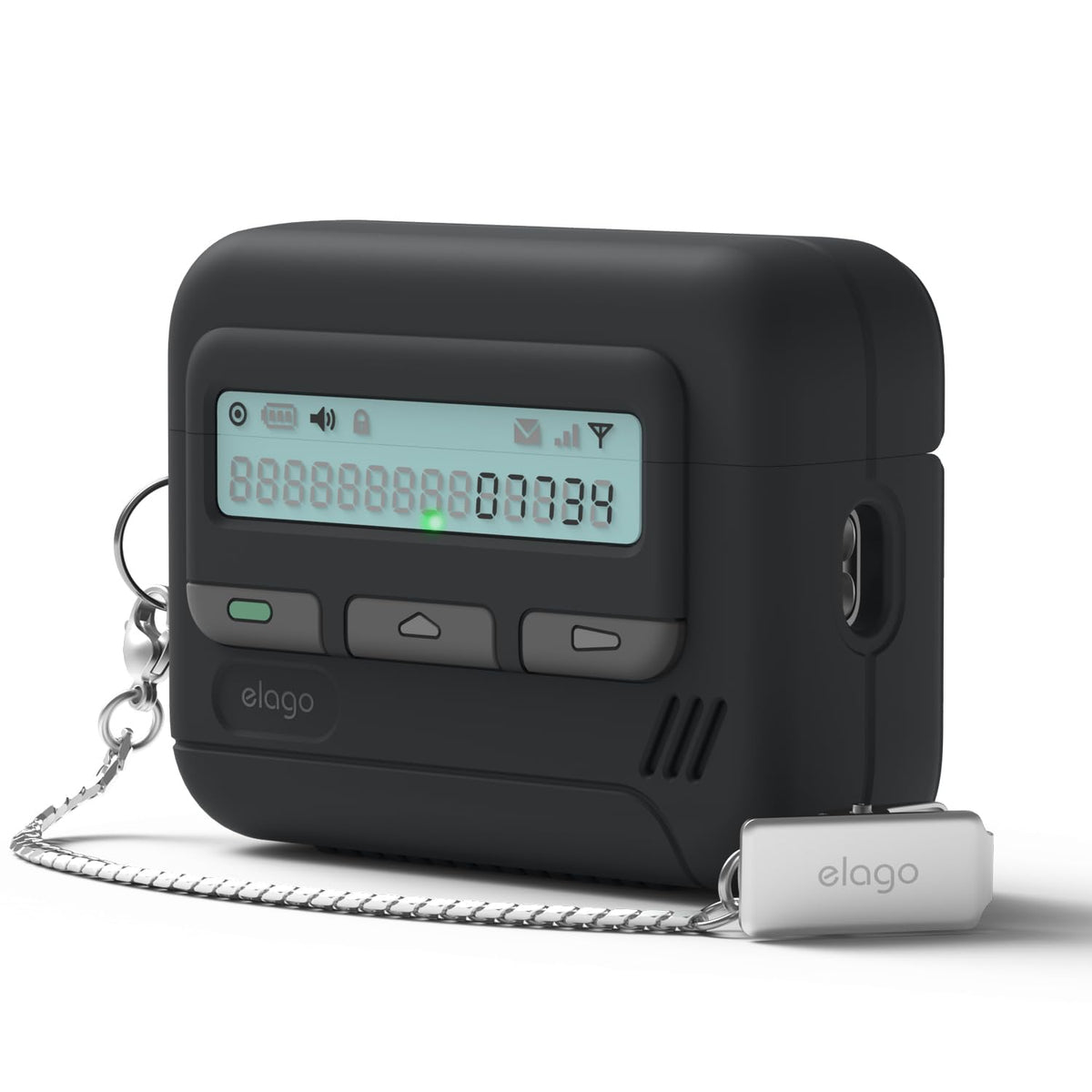 elago front view of pager case showing clean fit and protective profile