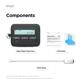 elago label and cutouts visible for easy charging and LED visibility