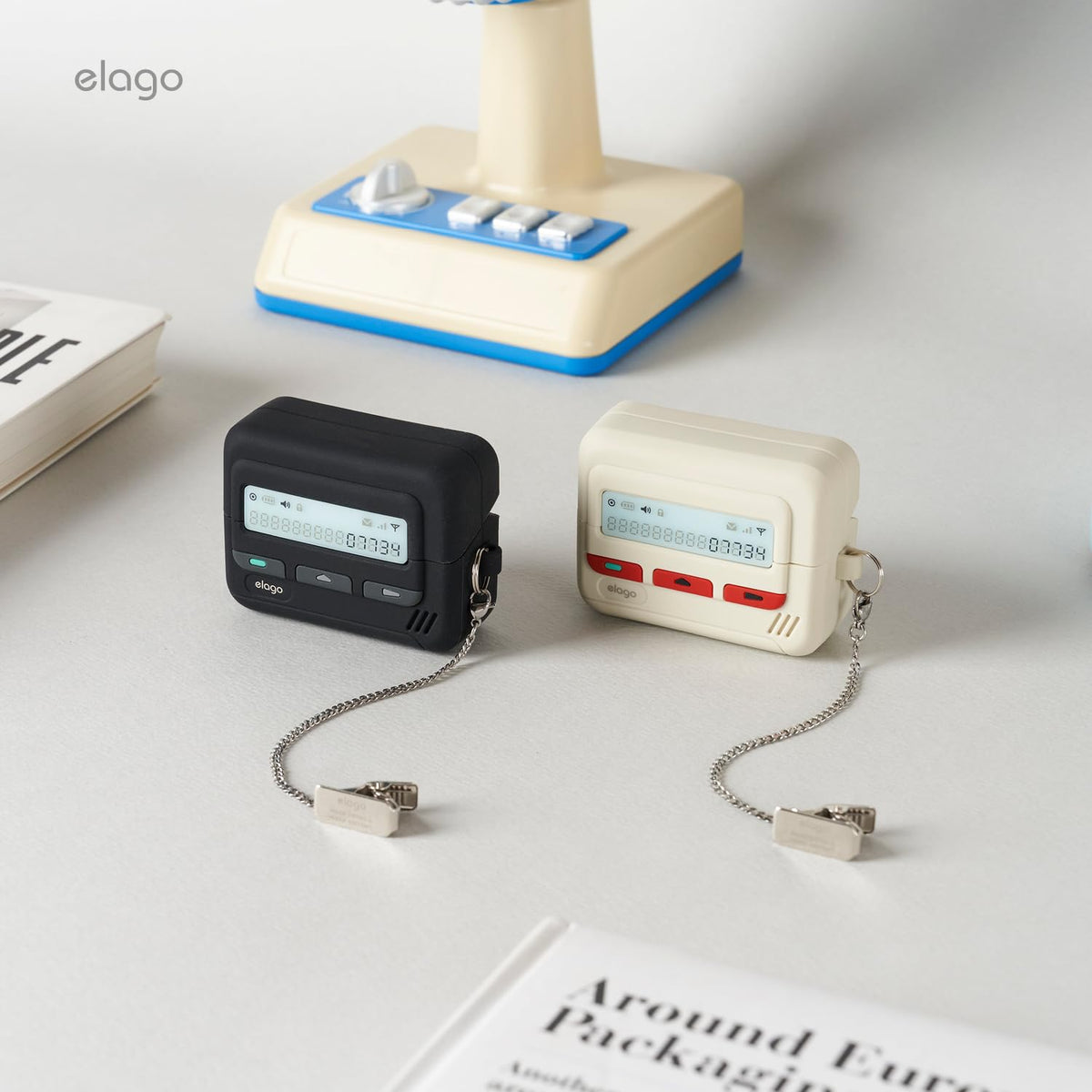 elago pager case hinge detail highlighting precise cutouts and protection