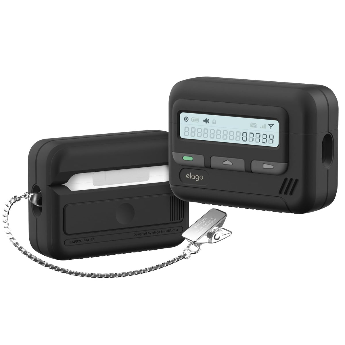 elago pager lifestyle wrist carry showing brand convenience on-the-go