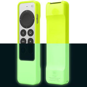 elago R1 Neon Yellow case for Apple TV remote with secure protection and full access