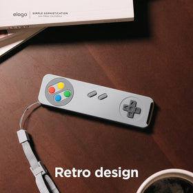 elago R4 close-up of precise button cutouts for accurate control