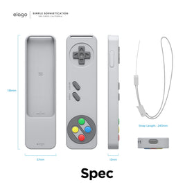 elago R4 product packaging flat-lay conveying retail-ready presentation