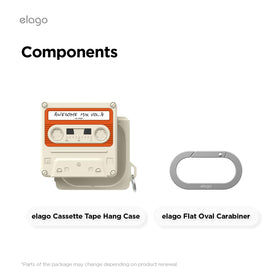 Elago screw-accents detail — vintage-inspired shell design