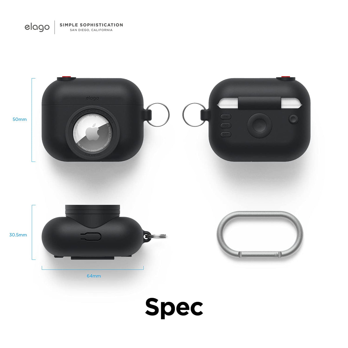 elago Snapshot clipped to bag showing everyday carry convenience benefit