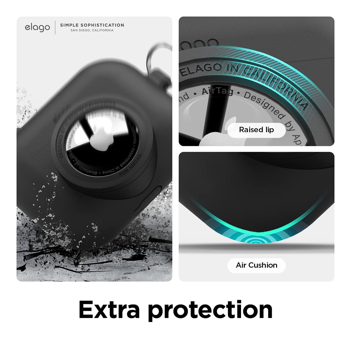 elago Snapshot attached to key ring on keys for portability benefit