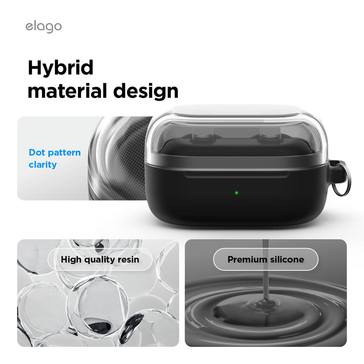 elago TPU micro-dot pattern detail reducing fingerprints benefit