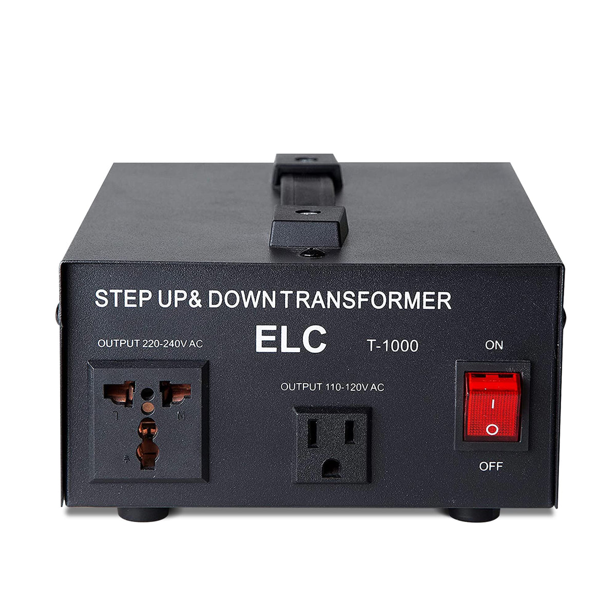 ELC T Series 1000W ports and connectors shown for easy hookup.