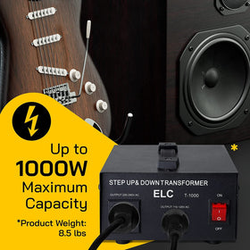 ELC T Series 1000W in-use setup demonstrates quiet operation.