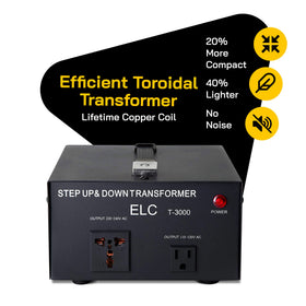 ELC T Series dual circuit breakers protect both 120V and 220V lines.