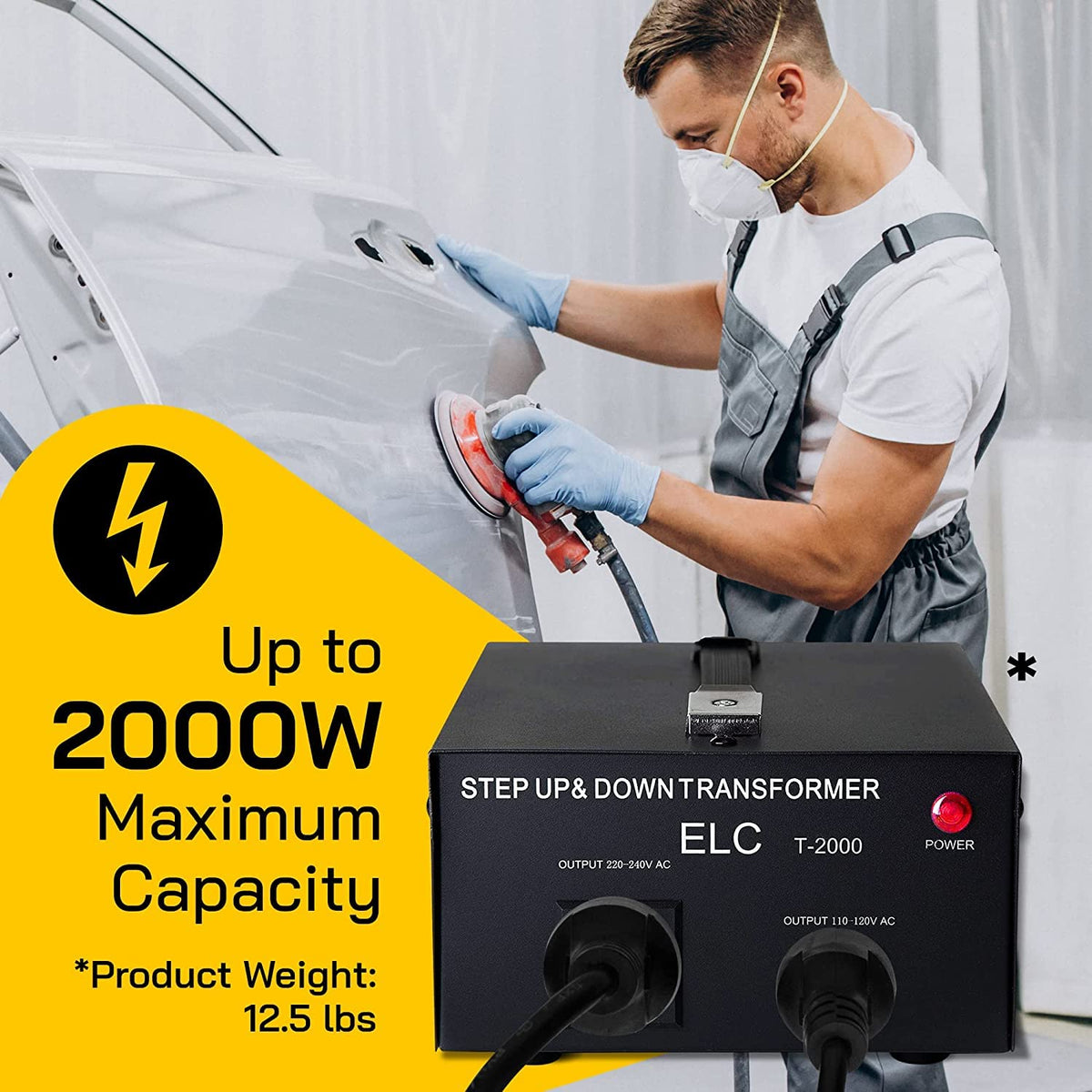 ELC 110V socket detail ready for US appliances, reliable step-down benefit