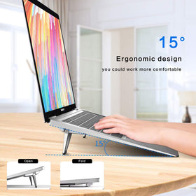 ELE DEPI folded risers collapsed flat for travel, lightweight convenience and easy storage