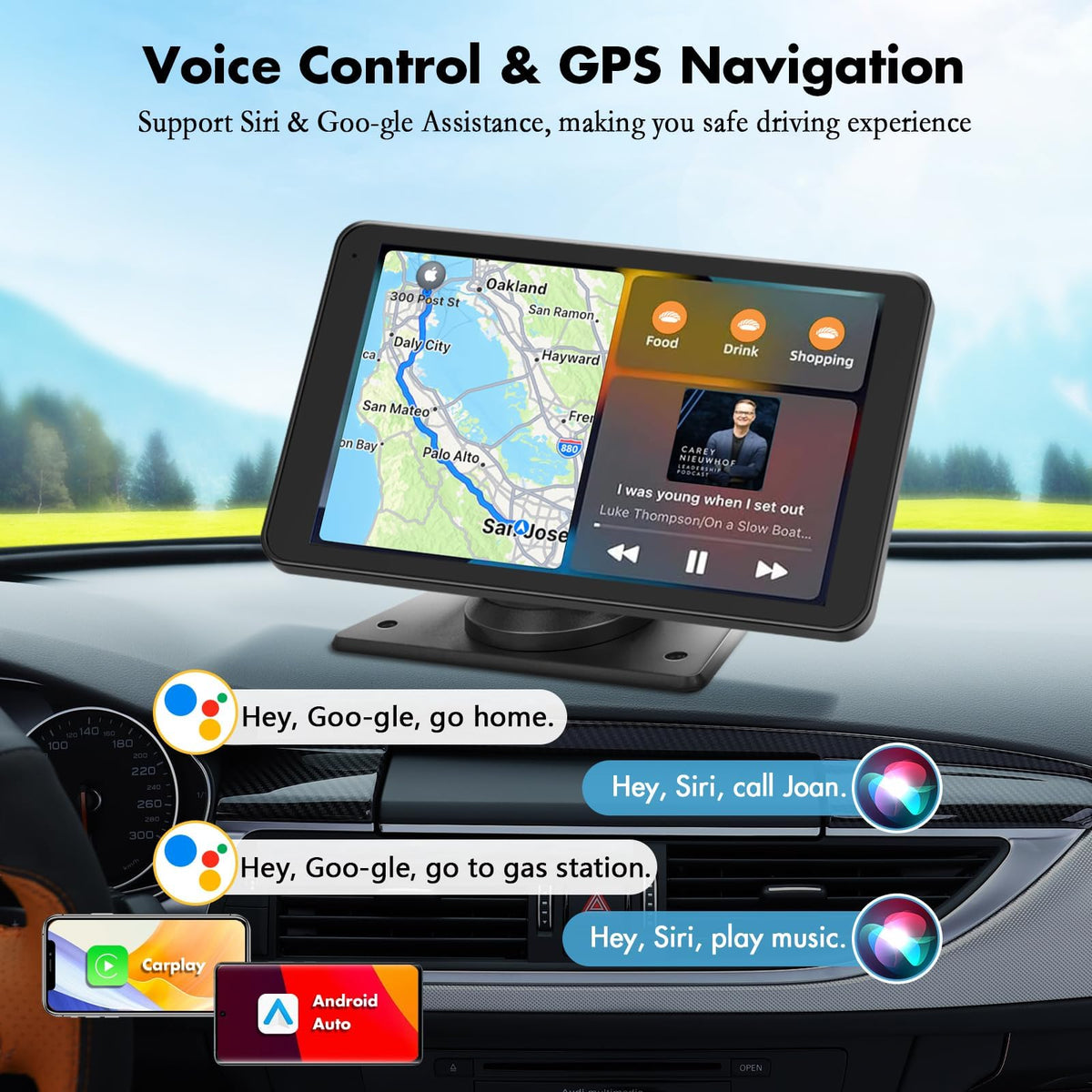 eleacc backup camera mounted on rear showing wide-angle view and safer reversing benefit