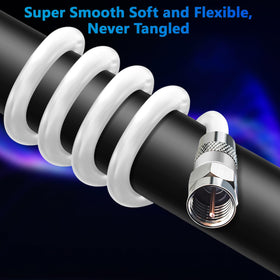 Elecan accessory kit includes ties and clips for neat cable management.