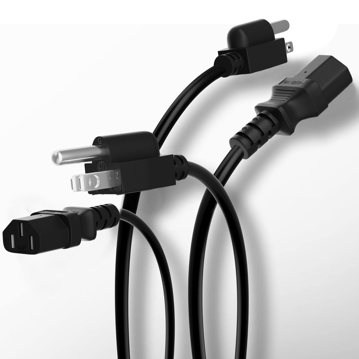 Elecan cable bent to show flexibility and heatproof jacket for neat routing