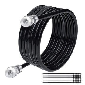 Elecan coil spool front view shows neat 200ft cable, durable for long installs