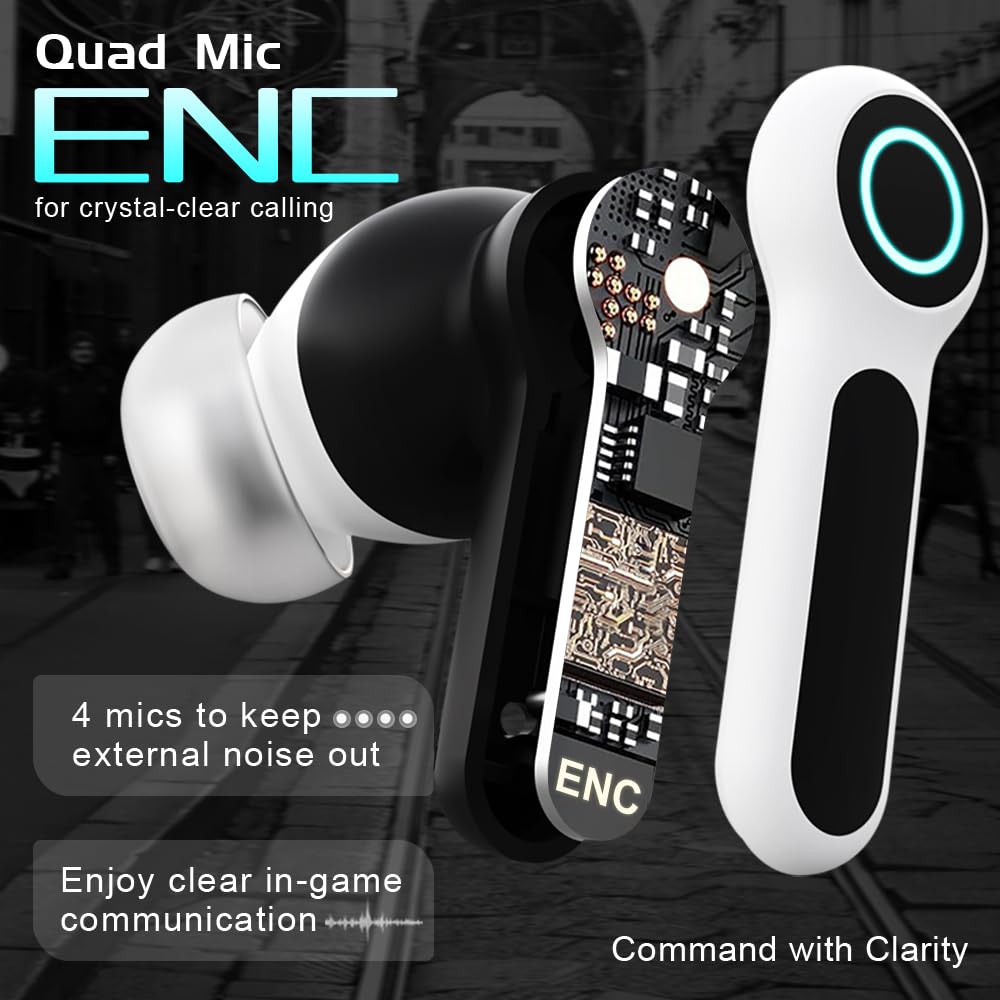 ELECBIRD G07 earbuds enabling dual connectivity between laptop and phone