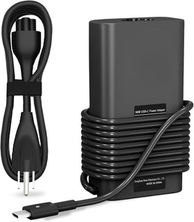 ELECBRAiN slim 90W USB-C adapter for Dell XPS charges quickly and safely
