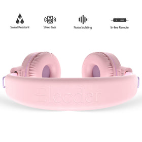 ELECDER i37 cushioned ear pads for gentle long-listening comfort