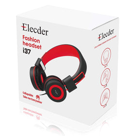 ELECDER i37 travel-friendly headset as a reliable companion.