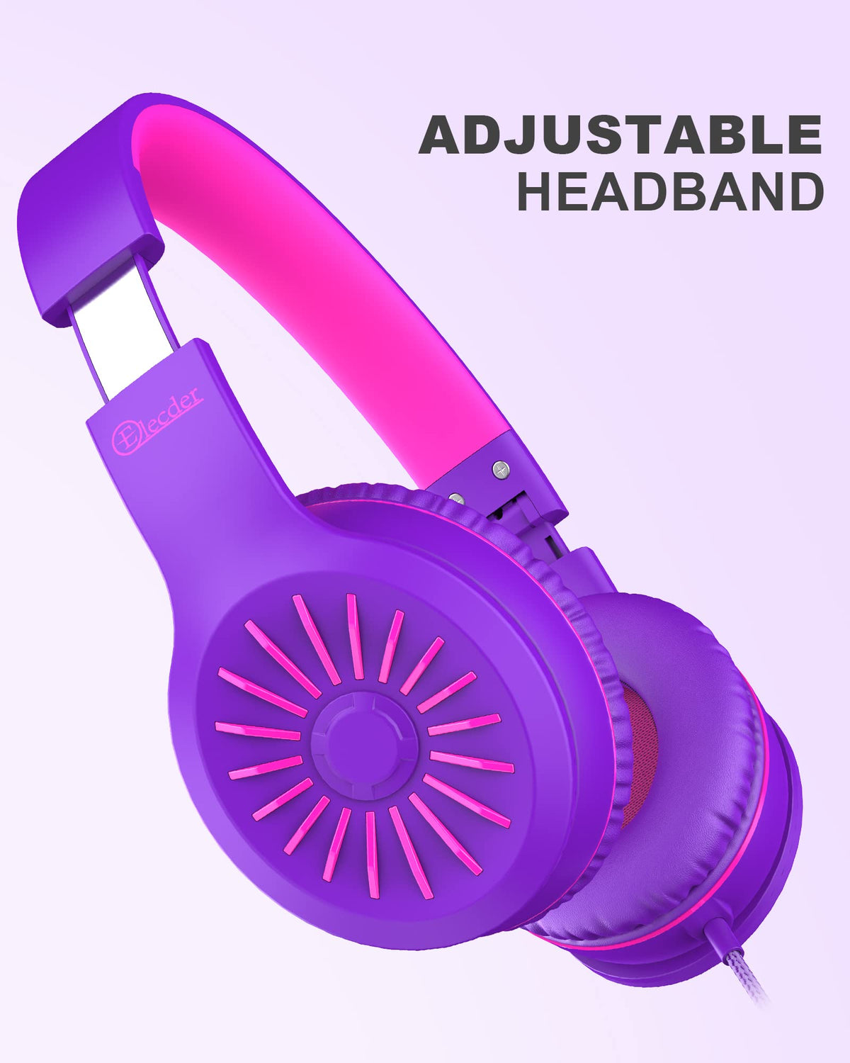 ELECDER i45 adjustable headband for growing kids