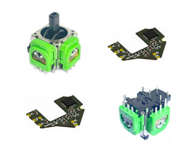 ElecGear DSE hall joystick kit – front view showing two sticks for precise control and reduced drift