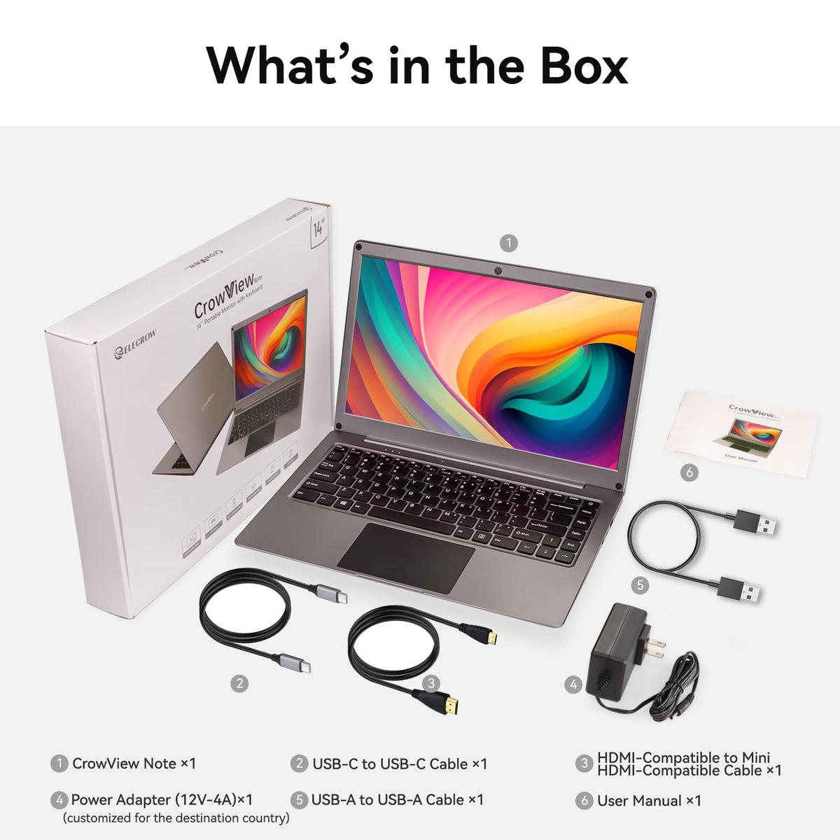 ELECROW CrowView Note offers Standard, Gaming, and Reading modes for varied tasks.