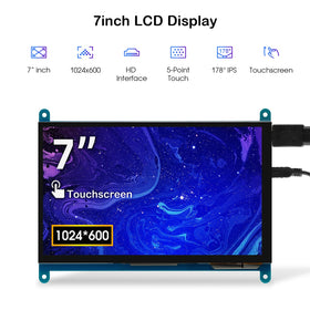 ELECROW side profile highlighting slim bezel-free design and compactness