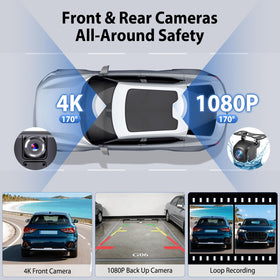 ELECROW wireless mirror link demonstrating screen mirroring to the car display