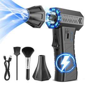 Elecshion compressed air duster 300000rpm motor for fast dust removal.