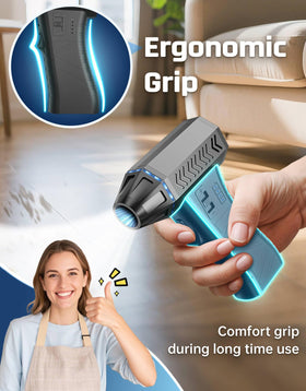 Elecshion high airflow up to 200g for debris removal.