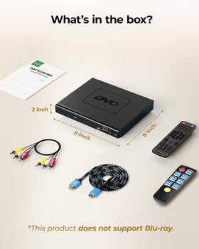 ELECTCOM PRO size comparison with remote and cable indicating compact footprint