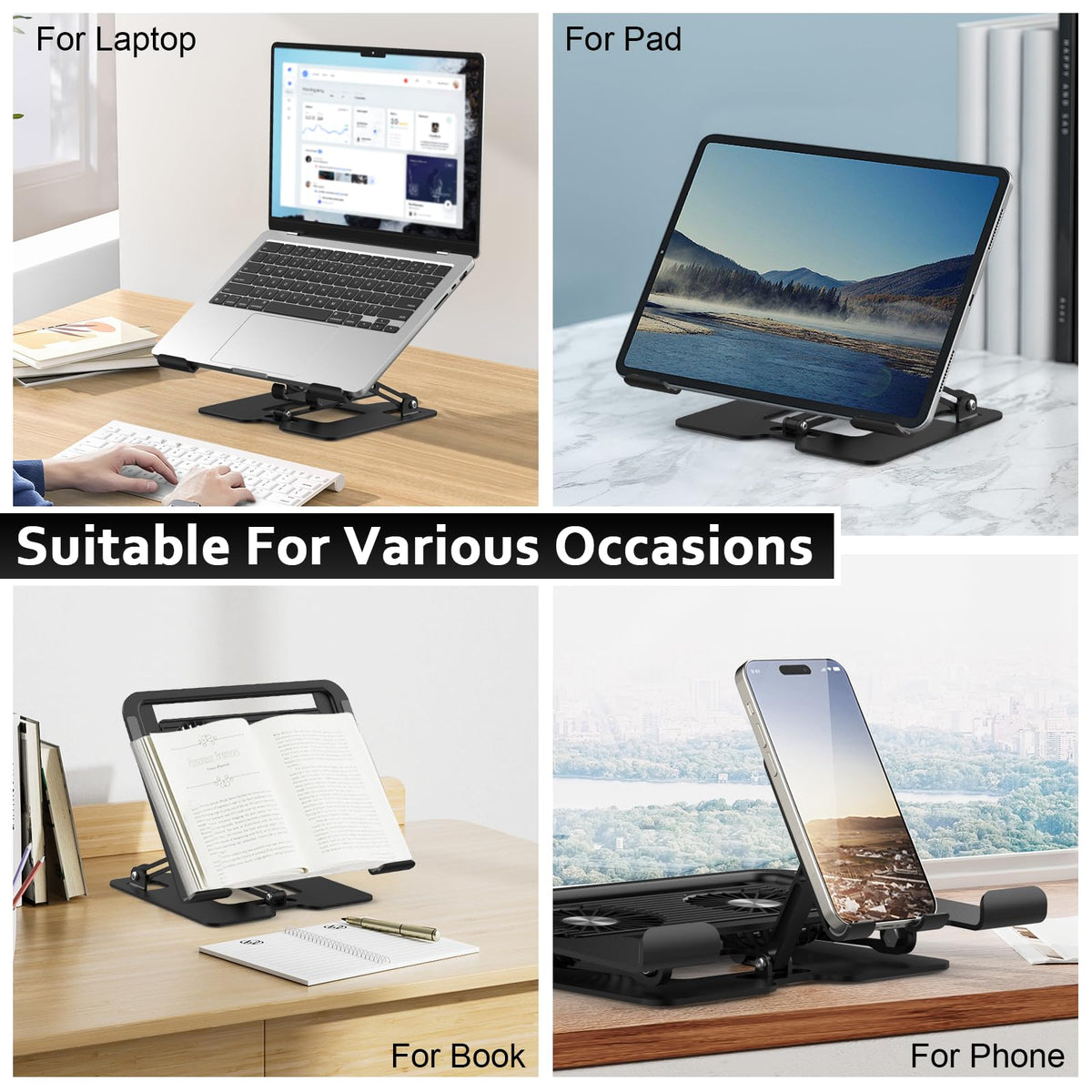 Electmagic in-use lifestyle at a desk demonstrating organized workspace benefits