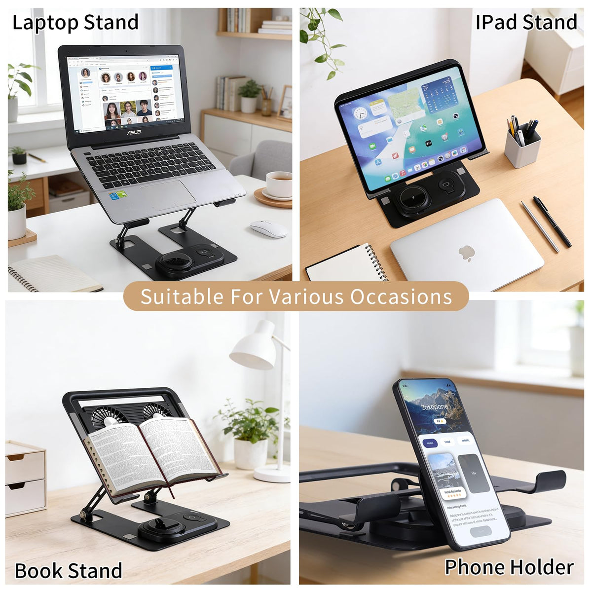 Electmagic scale comparison with laptop showing compact portable size benefit