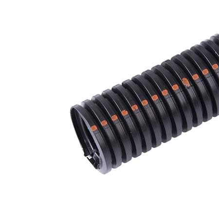 Electriduct abrasion-resistant sleeve shields cables from chemicals and wear.